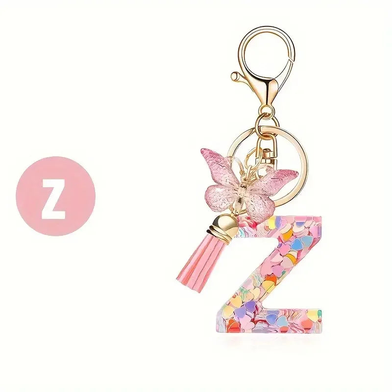 Fashion Letters Keychain