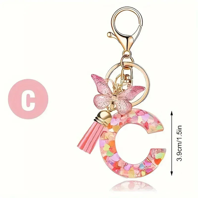 Fashion Letters Keychain