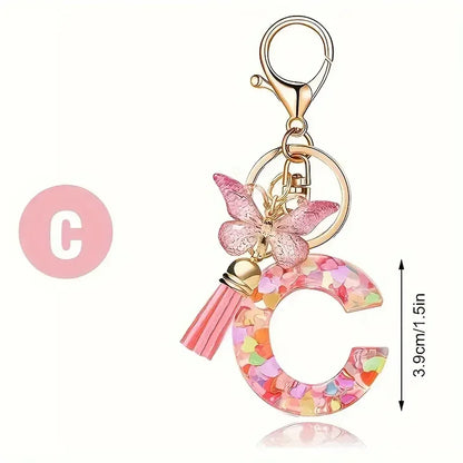 Fashion Letters Keychain