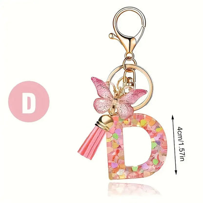 Fashion Letters Keychain